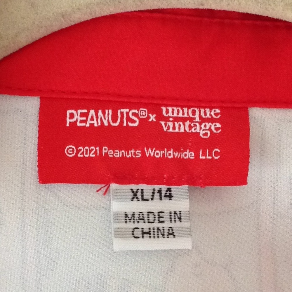 🔴 Peanuts - Unique Vintage 'Bethany' Swing Dress - Picture 8 of 9